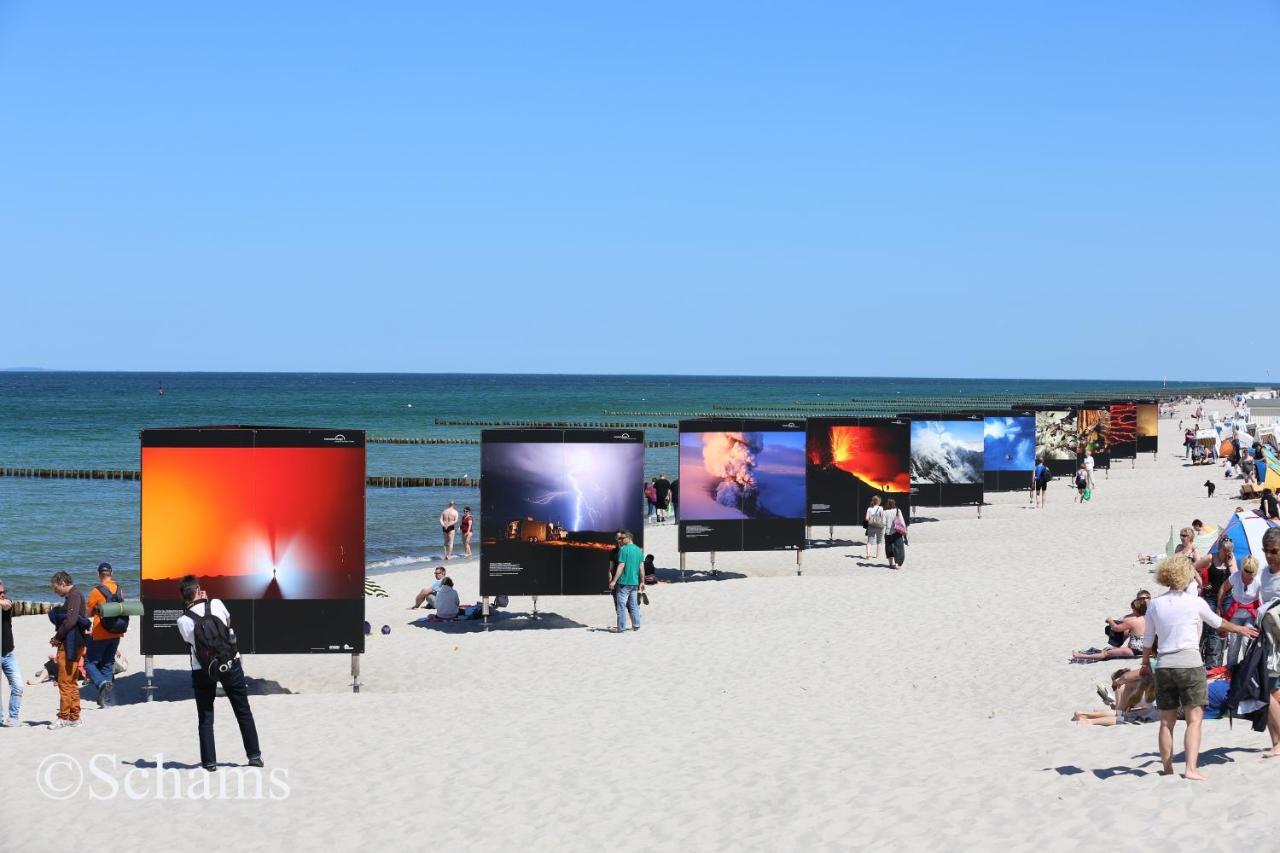Ostseelagune Zingst, Exklusive Dhh, Strandnah, Sauna, Kamin, 3 Sz, 2 Baeder, Glasfaser, Haustierfrei, Garten Mit Suedterrasse, E-Ladesaeule, 2 Stellplaetze, Strandkorb, Fahrradschuppen, Waschmaschine, Trockner, Nichtraucher Extérieur photo