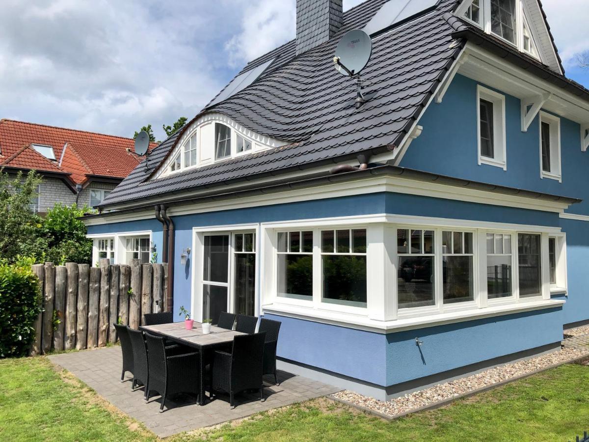 Ostseelagune Zingst, Exklusive Dhh, Strandnah, Sauna, Kamin, 3 Sz, 2 Baeder, Glasfaser, Haustierfrei, Garten Mit Suedterrasse, E-Ladesaeule, 2 Stellplaetze, Strandkorb, Fahrradschuppen, Waschmaschine, Trockner, Nichtraucher Extérieur photo