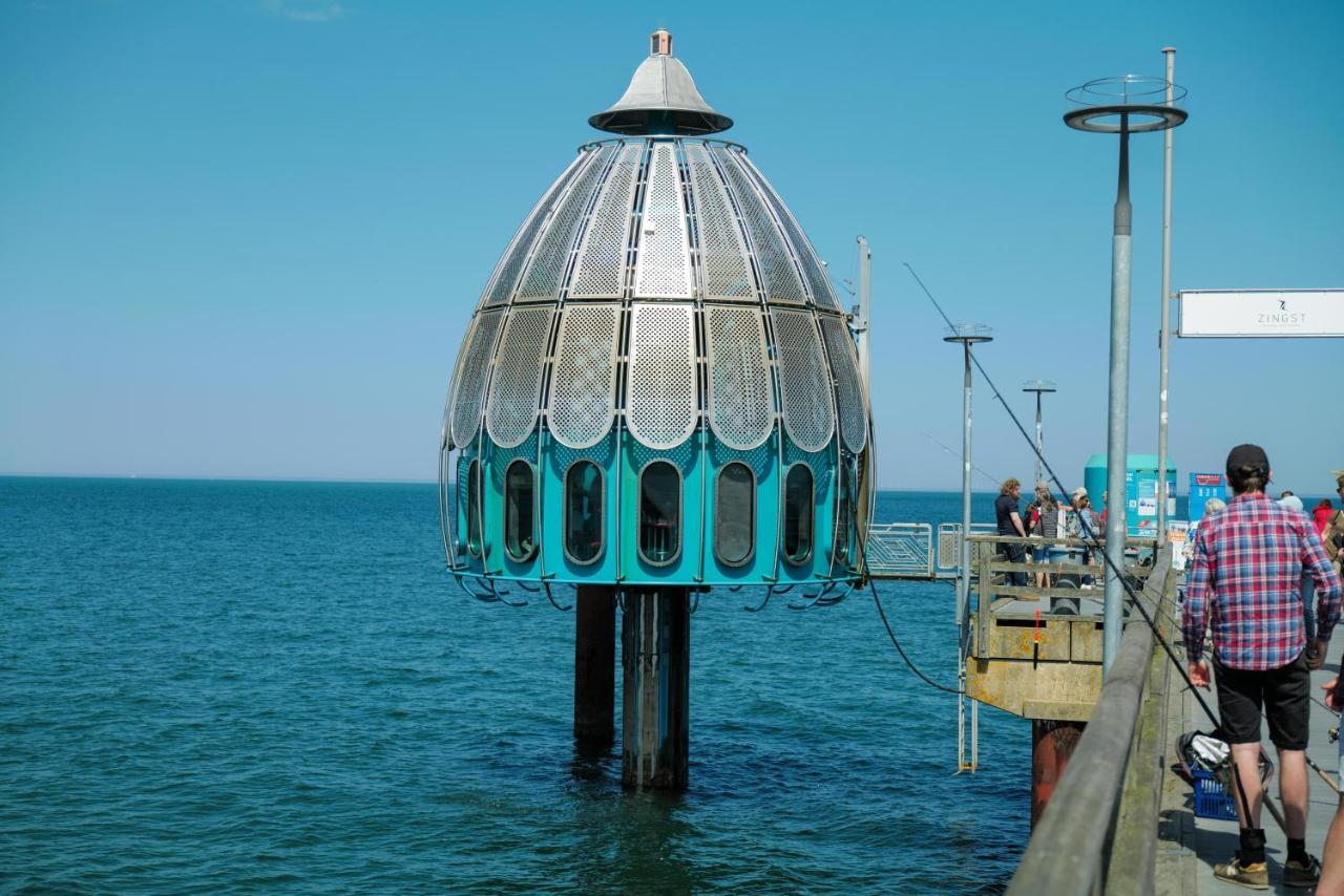 Ostseelagune Zingst, Exklusive Dhh, Strandnah, Sauna, Kamin, 3 Sz, 2 Baeder, Glasfaser, Haustierfrei, Garten Mit Suedterrasse, E-Ladesaeule, 2 Stellplaetze, Strandkorb, Fahrradschuppen, Waschmaschine, Trockner, Nichtraucher Extérieur photo